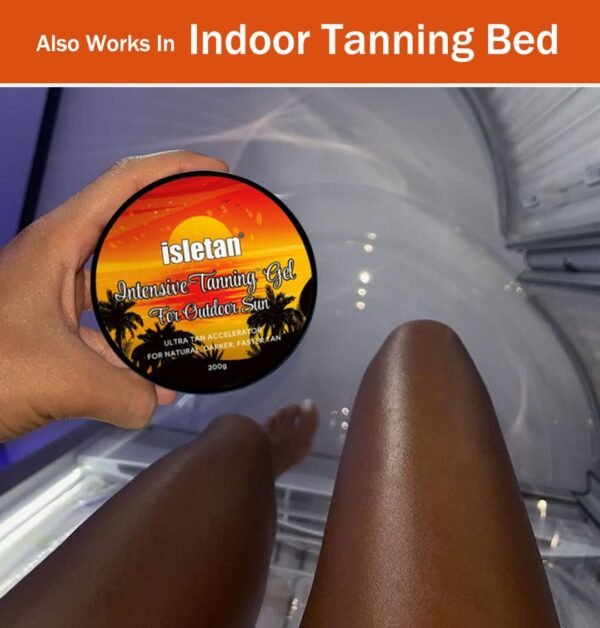 intensive tanning gel pineapple, tanning gel for outdoor sun & tanning bed