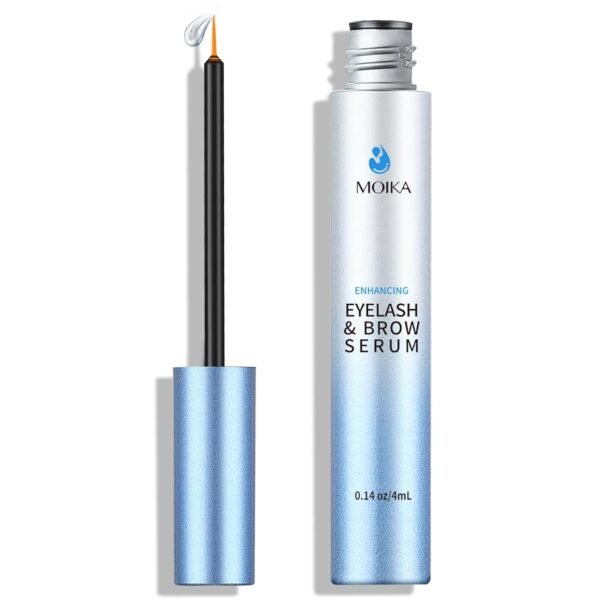 61-gLeRpwL._SL1500_.jpg Eyelash Growth Serum, Makes Lashes Longer and Thicker, Suitable for Sensitive Eyes, For Natural Eyelashes, Extensions and Eyebrows, Vegan & Cruelty-Free, 4ml, 4-month Supply
