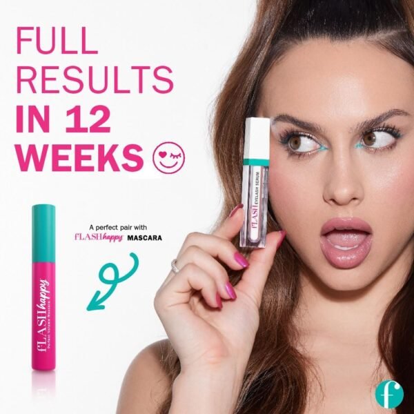610uanlnOFL._SL1000_.jpg fLASH Eyelash Serum for Long, Curled Natural Lashes - Enhances & Strengthens, Safe & Effective Formula for Contact Wearers & Sensitive Eyes, 3 Month Supply - 2mL (0.07 Fl Oz)