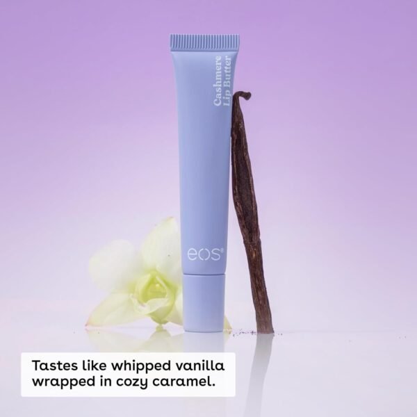 610zi2fb3xL._SL1500_.jpg eos Cashmere Lip Butter, Vanilla Cashmere, eos Lip Butter with Plumping Peptides For Smooth Lips, 0.35 fl oz