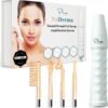 Pure Daily Care NuDerma Handheld Skin Therapy Wand Machine w/Neon – Anti-Aging - Skin Tightening - Wrinkle Reducing - Dark Circles – Clarifying - Hair & Scalp Stimulator