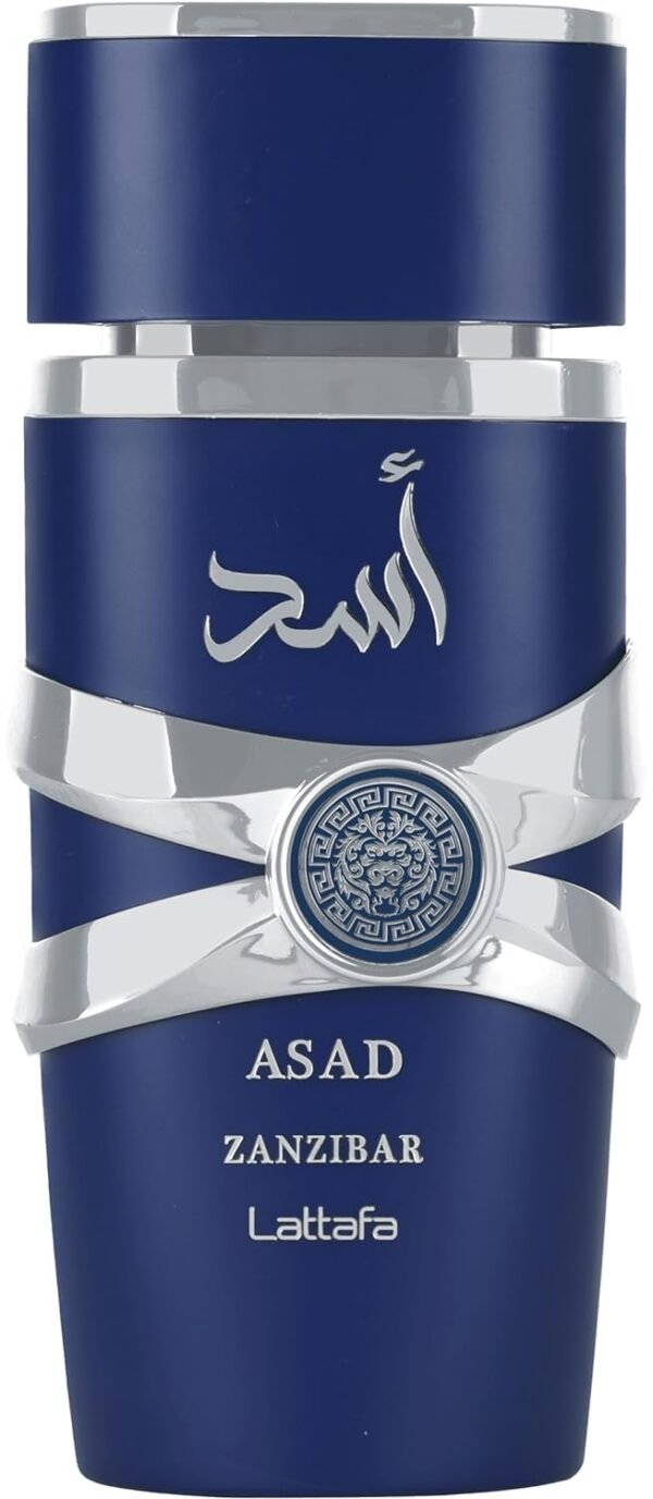 612zyKA3GSL._SL1500_.jpg Lattafa Asad Zanzibar - Fresh, Spicy, Vanilla, Coconut - Eau de Parfum Long-Lasting Fragrance for Men, 3.40 Ounce / 100 ml