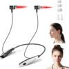 Red Light Therapy for Nose & Ears, 2-in-1 Infrared Nasal Therapy Device, Red Light Therapy for Ear Relief, Portable Light-weight Soothing Device with Neck-Hanging Design, Auto Timer, Rechargeable