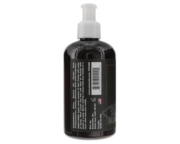 Suavecito Hair Cream Pump Bottle Medium Shine All Day Light Hold (8 oz)