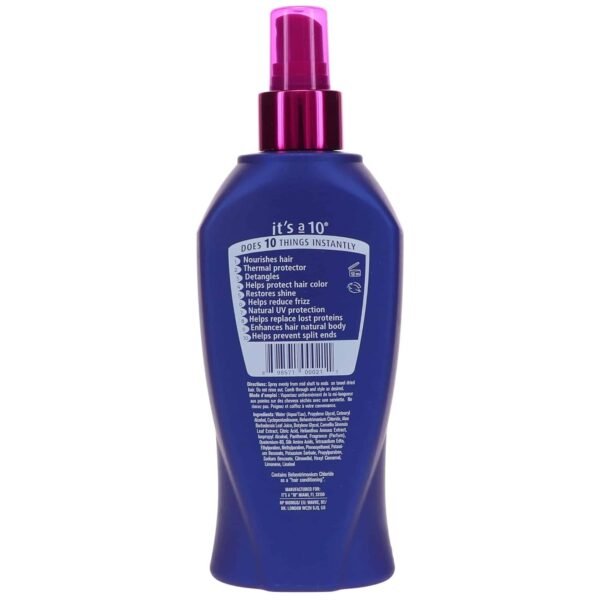 614MIMbqLOL._SL1500_.jpg It's a 10 Haircare Miracle Leave-In product, 10 fl. oz.