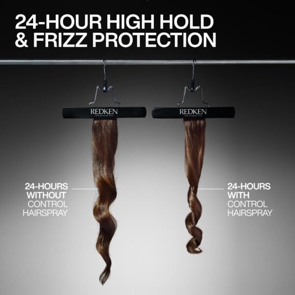 Redken Control Hairspray 28 For All Hair Types - Provides Long-Lasting Anti-Frizz Protection, Humidity Resistance and Long-Lasting Style Memory For 24h