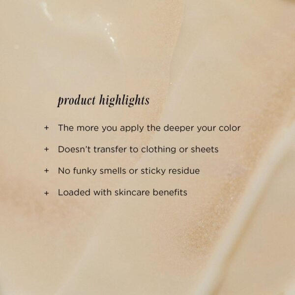 + Lux Unfiltered N°32 Gradual Self Tanner, Hydrating Self Tanning Lotion with Shea Butter & Squalane - Non-Sticky, No Transfer, Natural-Looking Tan - Vegan & Cruelty-Free Sunless Tanner - Santal