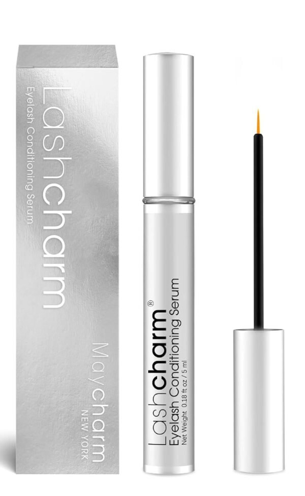 Eyelash growth serum and thickness 5mL,Eyelash serum to Grow lashes-Volumizing Lash Serum for Eyelash Growth Longer-Thicker Enhancing With Natural Formula,Vegan & Cruelty-Free for Sensitive Eyes