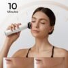 3-in-1 Red Light Therapy for Face and Neck, Skin Tightening Device True Beauty Glow Facial Massager for Skin Care, Effective Wrinkle Reduction Anti-Aging with Lifting, Tightening, Infusing