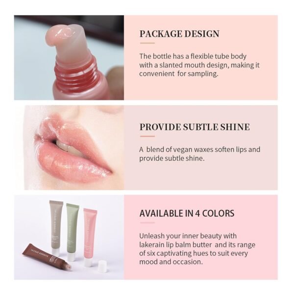 616IZG2UcUL._SL1500_.jpg Summer Special Lip Butter Balm - Ultra-Hydrating, Nourishing Lip Care with Natural Ingredients, Shea Butter & Olive Butter, Soothes & Softens Dry Lips (#1 Vanilla, 0.5 Fl Oz (Pack of 1))