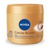 616ztWgSTL._SL1500_.jpg NIVEA Cocoa Butter Body Cream for Dry Skin with Hyaluronic Acid, Cocoa Butter and Deep Nourishing Serum, 72-Hour Body Moisturizer, 16 Oz Jar