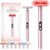 Red-Light-Therapy-for-Face, 7 in 1 LED Light Therapy Eye Equipment for Skin Care at Home Red Light Therapy Face Massager Skin Rejuvenation Light