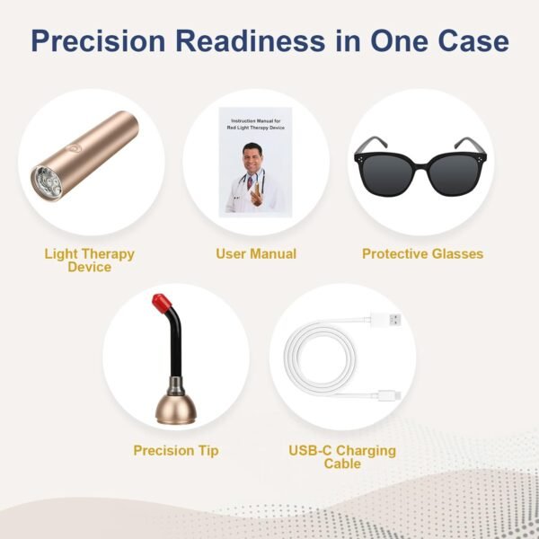 Red Light Therapy Device for Joints & Muscles Pain Relief with 660nm, Portable Near Infrared Light Therapy for Body & Face Inflammation with 810nm, 850nm, 940nm, Effective 2 in 1 Modes Design