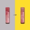 Burt's Bees Lip Tint Balm with Long Lasting 2 in 1 Duo Tinted Balm Formula, Color Infused with Deeply Hydrating Shea Butter for a Natural Looking Buildable Finish, Fiery Red Dahlia (2-Pack)