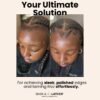 618oigMHbML._SL1080_.jpg BASK & LATHER Strong Hold Edge Control Gel with Castor Oil, Non-Greasy, Non-Flaking, No White Cast, Long Lasting, Supports Hair Growth, Natural Formula, For All Hair Types, 5.3 Fl Oz