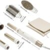 6 in 1 AirCurler Advanced Hot Air Styler - High-Speed Dryer & Auto Curler, Tight Grip, Fast Drying, No Heat Damage, Styling System Set