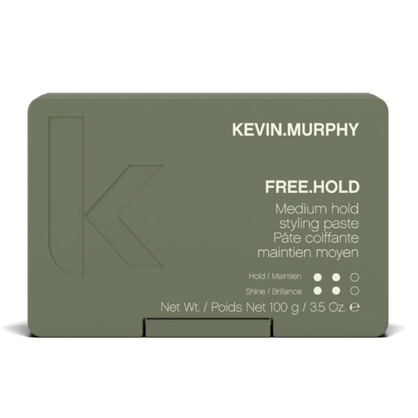 61ACHjELDiL._SL1500_.jpg KEVIN.MURPHY FREE.HOLD - Hair Styling Paste - For All Types - Medium Hold - Hair Breakage Prevention - Styling Product - Paraben Free Hair Care - 100 g / 3.5 oz