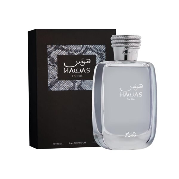 RASASI Hawas For Men – Eau De Parfum Spray 100ML – Long Lasting Arabian Perfume – Luxury gift for Father's Day – Elegant Scent for Daily Wear & Special Occasions – Signature Perfume Men