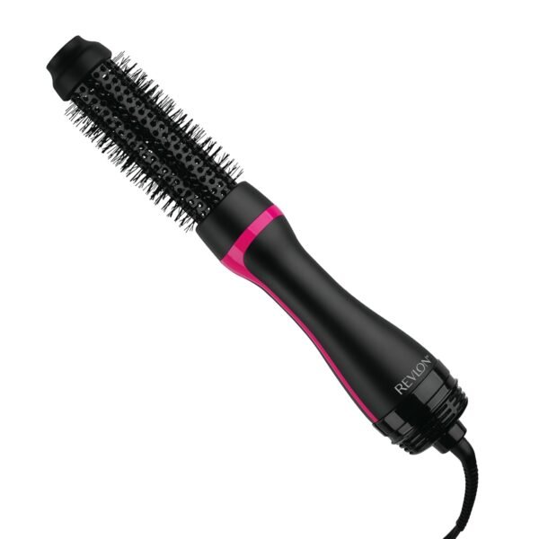 61BBeoP1wL._SL1500_.jpg REVLON One-Step Hair Dryer and Styler - Root Booster Round Brush for Styling, Dryer Brush for Fast and Easy Salon-Quality Blowout, More Shine and Less Frizz (1-1/2 in)