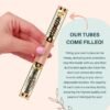 Live Fraiche Organic Castor Oil for Face (2oz) + FREE Filled Mascara Tube, 100% Pure USDA Eyebrow Eyelash Growth Serum, Cold Pressed, Hexane Free Hair Lash Serum