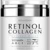 61BU52js3cL._SL1500_.jpg EnaSkin Anti Aging Face Cream: Retinol Collagen Wrinkle Moisturizer for Women - 7% Hyaluronic Acid - Day/Night Facial Sagging Skin Care & Firming Neck, 1.7 fl oz