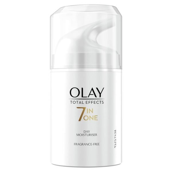 Olay Total Effects 7 in 1 Anti-Ageing Fragrance Free Day Moisturizer for Women, 1.7 Ounce