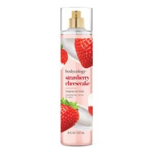 61CvKdtV8L._SL1500_.jpg Bodycology Long-Lasting Fragrance Body Mist, Strawberry Cheesecake, 8 fl oz