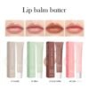 4 PCS Lip Glossy Butter Balm Set,Instant Moisture and Hydration Lip Gloss,Long-lasting Hydrating Non-Sticky Lip Balm,Soften Dry Lips and Lip Care