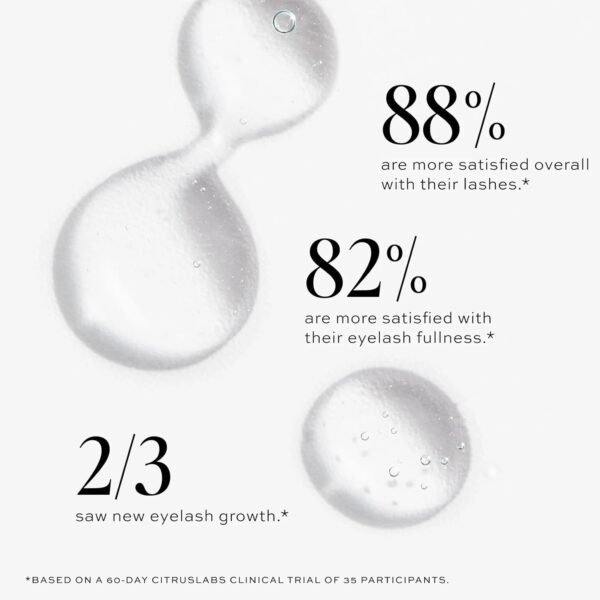 DIME Beauty Eyelash Boost Serum, Eyelash Growth Serum for Healthier, Longer, Thicker Eyelashes, 0.20 oz / 6 ml