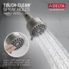 Delta Faucet Foundations Brushed Nickel Shower Faucet Set with 2-Spray Brushed Nickel Shower Head, Tub and Shower Trim Kit, Shower Faucet Sets Complete, Stainless BT13410-SS (Valve Not Included)
