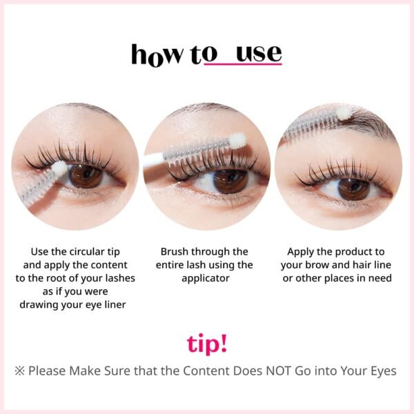 61ET638ro1L._SL1000_.jpg ETUDE My Lash Serum 0.3fl.oz (9g) 23AD | Easy And Comfortable Daily Eyelashes Serum With Biotin | Appearance Of Longer, Thicker Looking Lashes, Lash Care | K-beauty, Korean Makeup