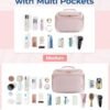 61EbcadYxfL._AC_SL1500_.jpg BAGSMART Travel Toiletry Bag, Large Wide-open Travel Bag for Toiletries, Makeup Cosmetic Travel Bag with Handle