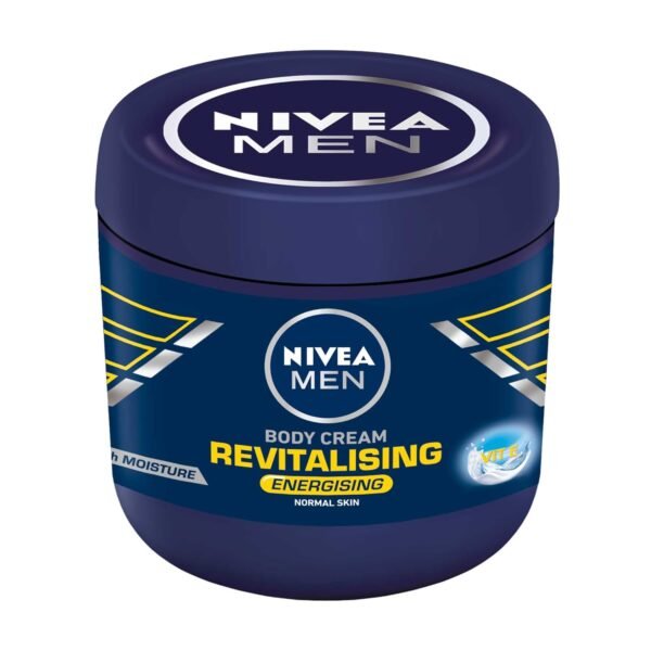 Nivea Men Body Cream Revitalising Body Cream, 13.5oz, with caring Vitamin E- for a revitalised skin feeling