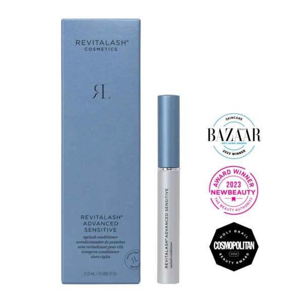RevitaLash Cosmetics, RevitaLash Advanced Sensitive Eyelash Conditioner 2.0 mL, Lash Enhancing Serum, Physician Developed & Cruelty-Free