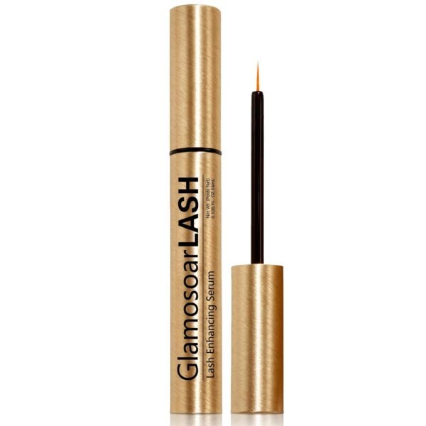 61FJiZt7ZEL._SL1500_.jpg Glamosoar Eyelash Growth Serum Lash Boost & Enhancing Serum - Get Fuller,Longer & Stronger Lashes - 4 mL
