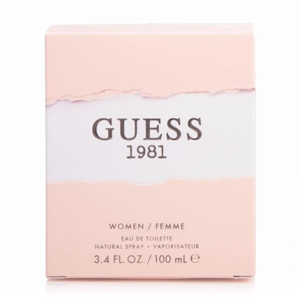Guess 1981 Eau De Toilette Perfume Spray for Women, 3.4 Fl. Oz.