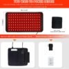 Red Light Therapy Infrared Light Therapy Pad for Body Pain NIR Deep Therapy for Back Knee Hands Feet Relief Portable 660nm 850nm Home Heating Light Therapy Wrap Belt Gift for Women Men