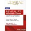 L'Oreal Paris RevitaLift Anti-Wrinkle Firming Night Cream, 1.7 Ounces Single pack