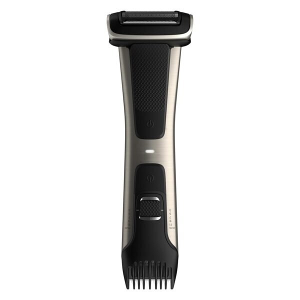 Philips Bodygroom 7000 Series, Showerproof Groin and Body Trimmer for Men, Precise Body Grooming, Adjustable Comb, Safe Even Below The Belt, 80 Min. Runtime, Model BG7040/42