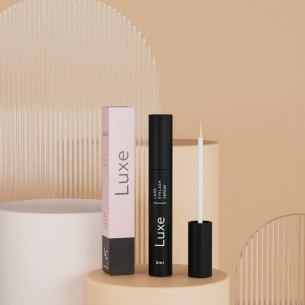 61HBendTg7L._SL1200_.jpg Eyelash Serum - Lash Serum for Ticker, Longer and Fuller Lashes- Visible Results after 4 weeks - Restore Natural Grow and Reduces Hair Loss - Vegan and Cruelty-free Formula - Luxe Cosmetics