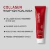 61HIqi4Y2jL._SL1500_.jpg Collagen Firming Face Mask,Wash-Free Firming Anti-Ageing Moisturising Face Mask,Smooth & Tight Skin,Facial Masks For Both Men And Women Of All Skin Types