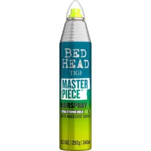 61HufXpD1qL._SL1500_.jpg Bed Head by TIGI Frizz Control Hairspray Extra Hold Masterpiece Hair Care Spray for Incredibly Shiny and Glossy Hair, 10.3 oz