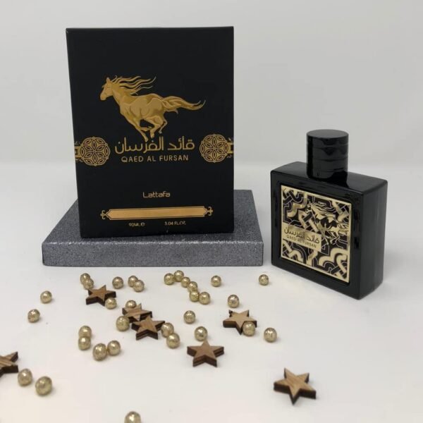 61Id9HttgL._SL1024_.jpg Lattafa Qaed Al Fursan - Oriental, Fruity, Fresh, Amber Wood - Eau de Parfum Long-Lasting Fragrance for Unisex, 3.40 Ounce / 100 ml