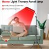 Red Light Therapy Lamp, Infrared Light Therapy with Stand - 660nm Redlight and 850nm Near Infrared Light Device for Body Pain Relief Skin Care