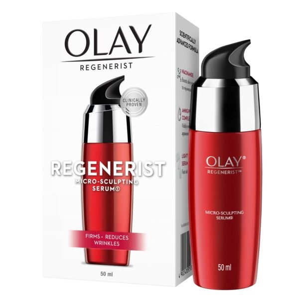 Olay Regenerist Advanced Anti-Ageing Micro Sculpting Serum + Intense Hydration With Hydra Firming Complex, Skin Cream, 50ml by Olay