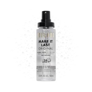 Milani Setting Spray + Primer, Make It Last Original - Natural Finish with Niacinamide for Hydration, Setting Spray for Makeup and Face Primer, 3-in-1 Prime + Hydrate + Set, 2.03 Fl. Oz