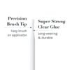 61LRmUo3r9L._SL1500_.jpg AOA Studio Eyelash Lash Glue Enhancers 4pcs Strip Lash Adhesive Strong Hold Water Proof Formula No Irritation Latex Free Long Lasing Quick Dry Eyelash Adhesive 0.17oz Each (4 Pack) (Clear)