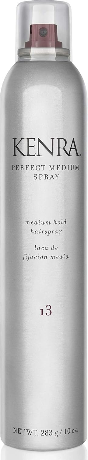 Kenra Professional Perfect Medium Spray 13 | Provides Styling Control Without Stiffness | Medium Hold | Fast-Drying Formulation | High Shine Finish | All Hair Types