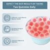 Collagen Peptides Gummies for Women Men Sugar-Free, Multi Collagen Peptides Hydrolyzed Protein Type I, II, III, V, X with Biotin Vitamin C A E D3 B6 B12 for Skin Hair Nails, Bone