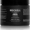 Brickell Men's Products Hair Styling Clay Pomade For Men, Natural & Organic with Strong Hold & Matte Finish, Product for Modern Hairstyles, 2 Ounces, Scented